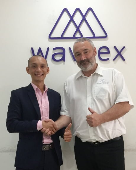 Chuyên gia Hà Viết Sâm hợp tác cùng ngài CEO Waveex World Wolfgang Vogl